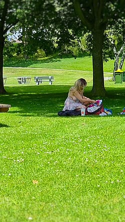 Thick Bikini Chick In The Park 👀 Uncut Version'