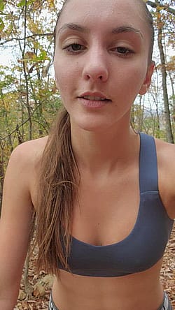 I Was Dared To [F]lash My Pussy While Hiking'