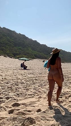 A Dear Fan (love You C) Dared Me To Walk Naked On A Non-nude Beach! Done! [f]'