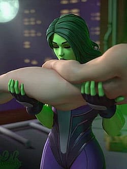 She-Hulk Workout (Dr Dabblur)'