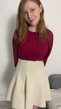 Just Your Regular Homebody Girlfriend Except She's A Busty Redhead'