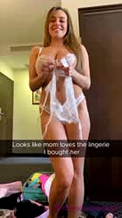 [M/S] Mom Likes The New Lingerie I Bought Her'