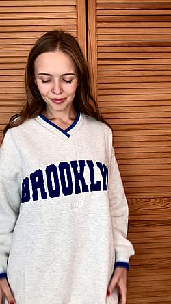 Brooklyn Sweatshirts Always Hide The Sweetest Boobies'