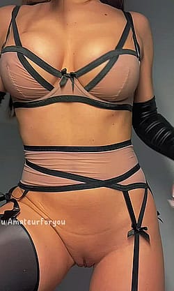 A Real Fuckdoll Need To Wear A Sexy Lingerie'