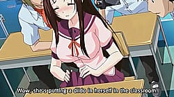 Taking A Dildo In Class [Waisetsu Missile]'