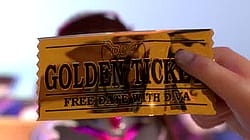 You Won The Golden Ticket The Ultimate Prize'