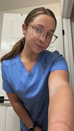 Does this nurse need a boobjob or is she fine with them naturals?'