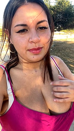 this latina loves to show her boobs to everyone'