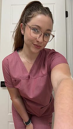 I just love dropping my tits out at work, oopsie🥵👩‍⚕️'