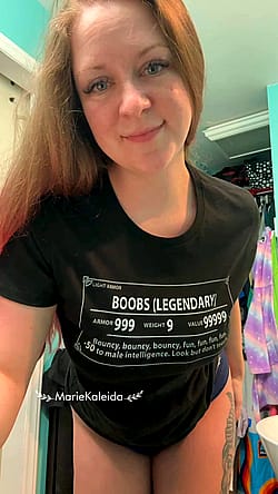 I’ve been told my tits are legendary loot'