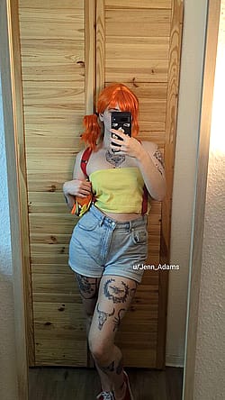 Misty from Pokemon by Jenny Adams'