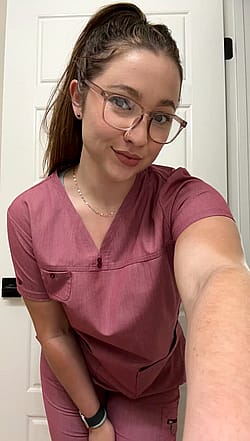 Doctors always stare at my tits but they never get to see this 🤭'